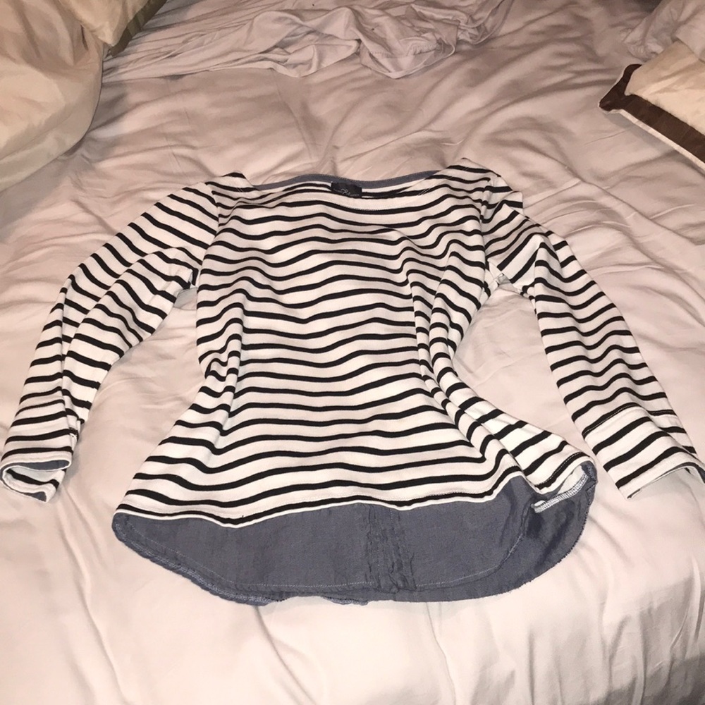 Chic striped sweater